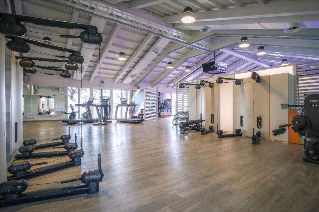 Palestra Treviso sala attrezzata Technogym